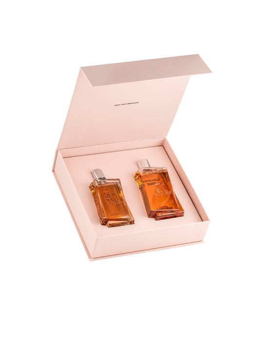 Les Exclusifs Perfume and Shower Gel Morph Indomable Set