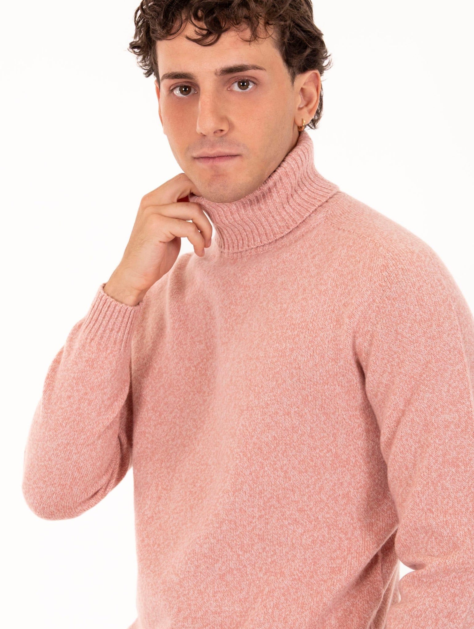 Dolce Vita Zanieri in Lana Cashmere Rosa Melange CG-DVU-350152559 Zanieri