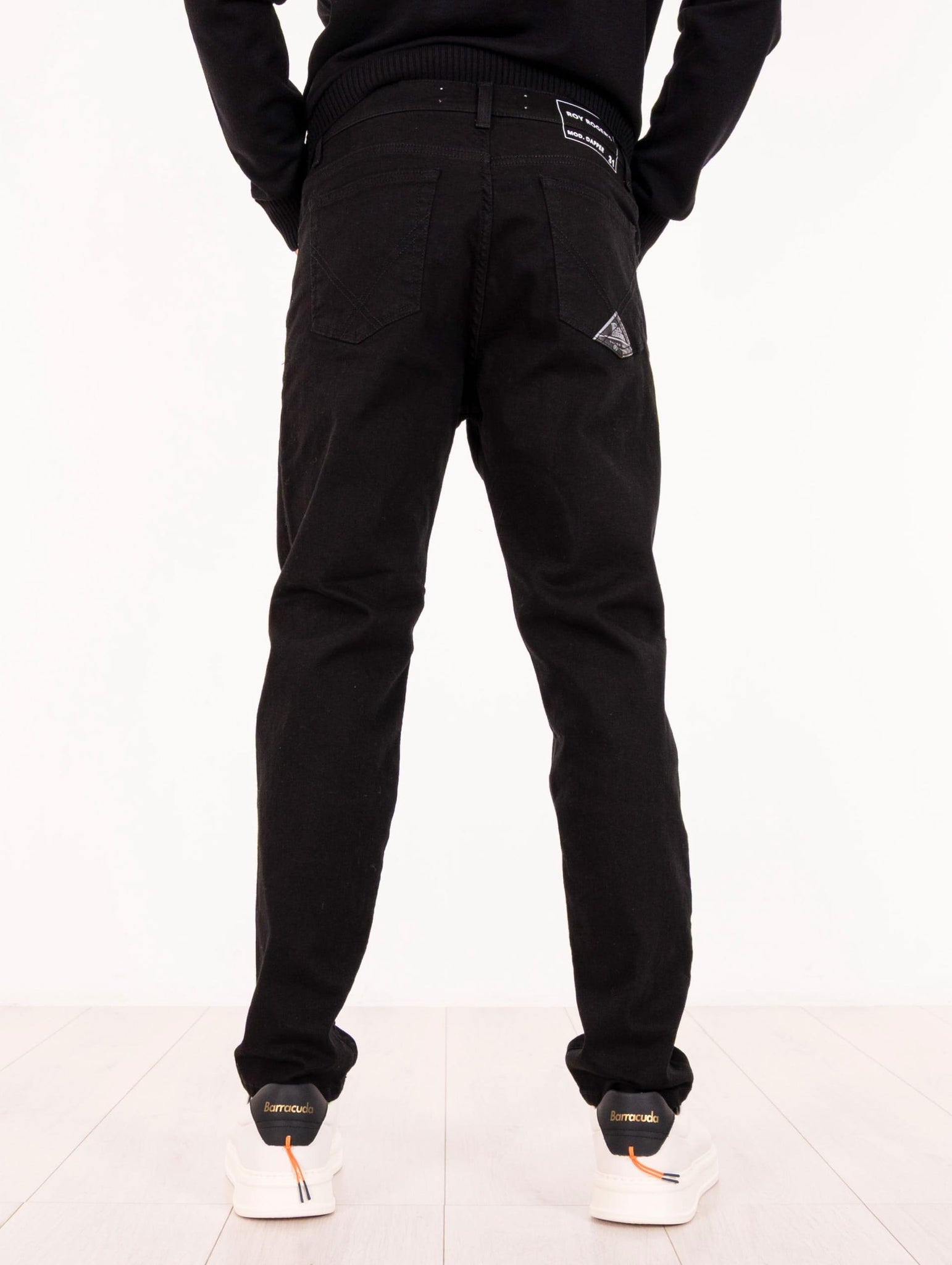 Jeans Roy Roger's Stay Black in Denim Nero RRU108N1151182C0998 Roy Roger's