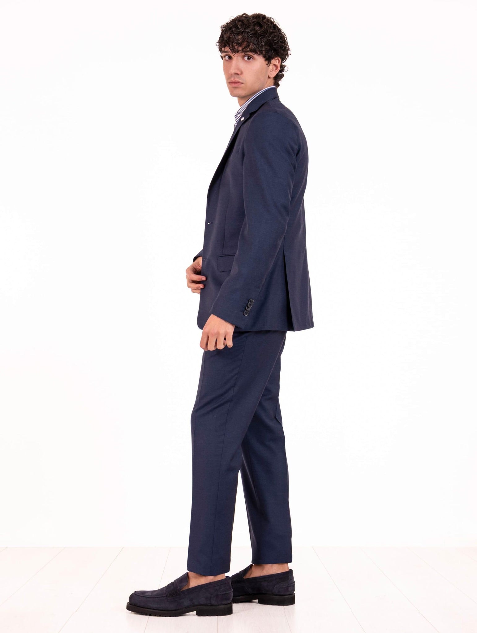 Abito L.B.M. 1911 in Lana Vergine Blu 2631005282 L.B.M. 1911