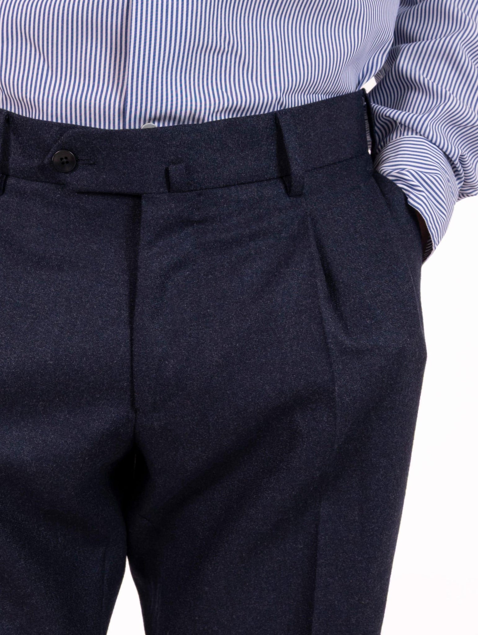 Abito Sartoriale Doppiopetto Four Stroke in Lana Vergine Navy APARIGI1/13105860 Four Stroke