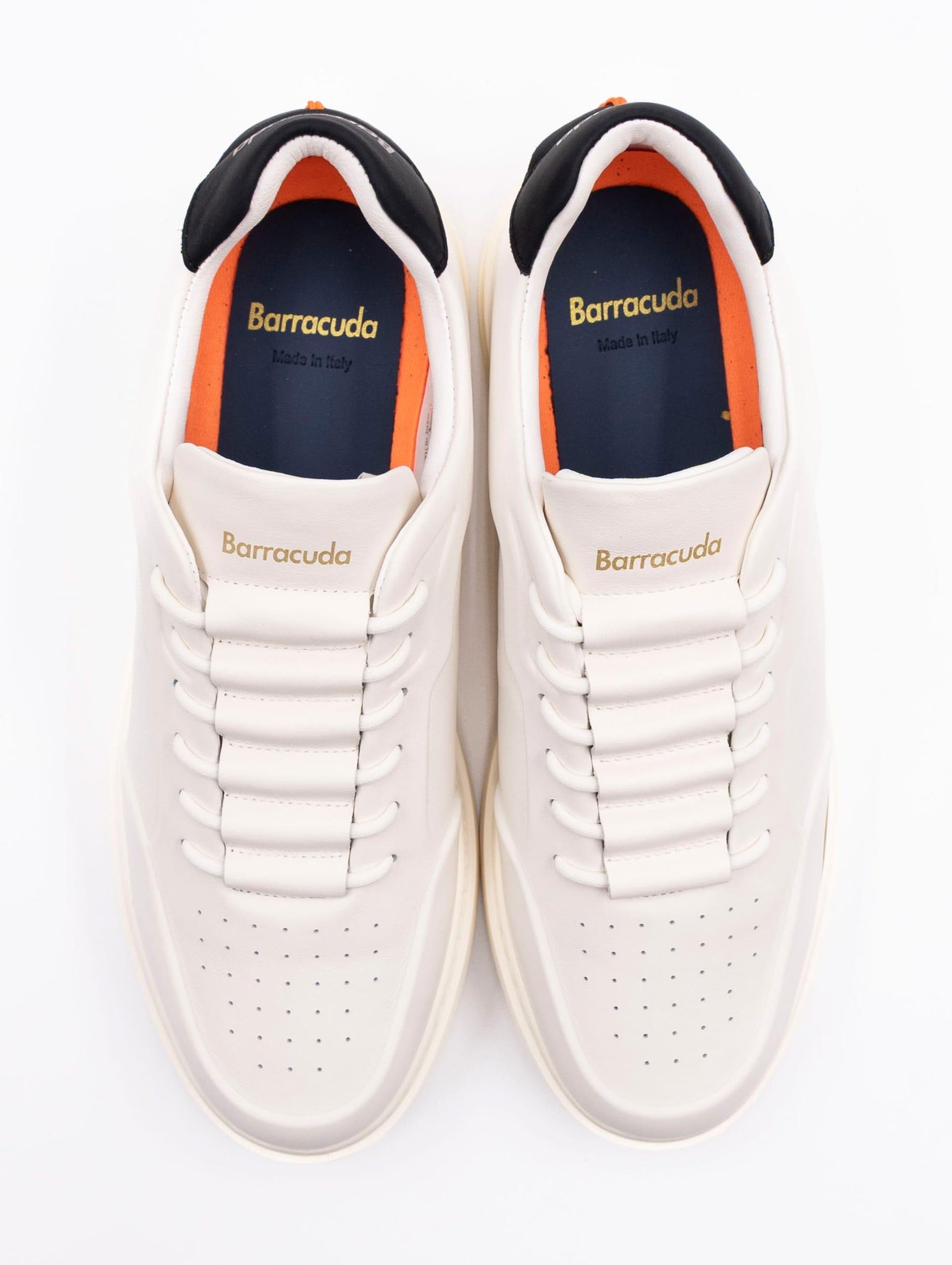 Sneakers Phoenix Barracuda in Pelle Bianca BU351031O Barracuda