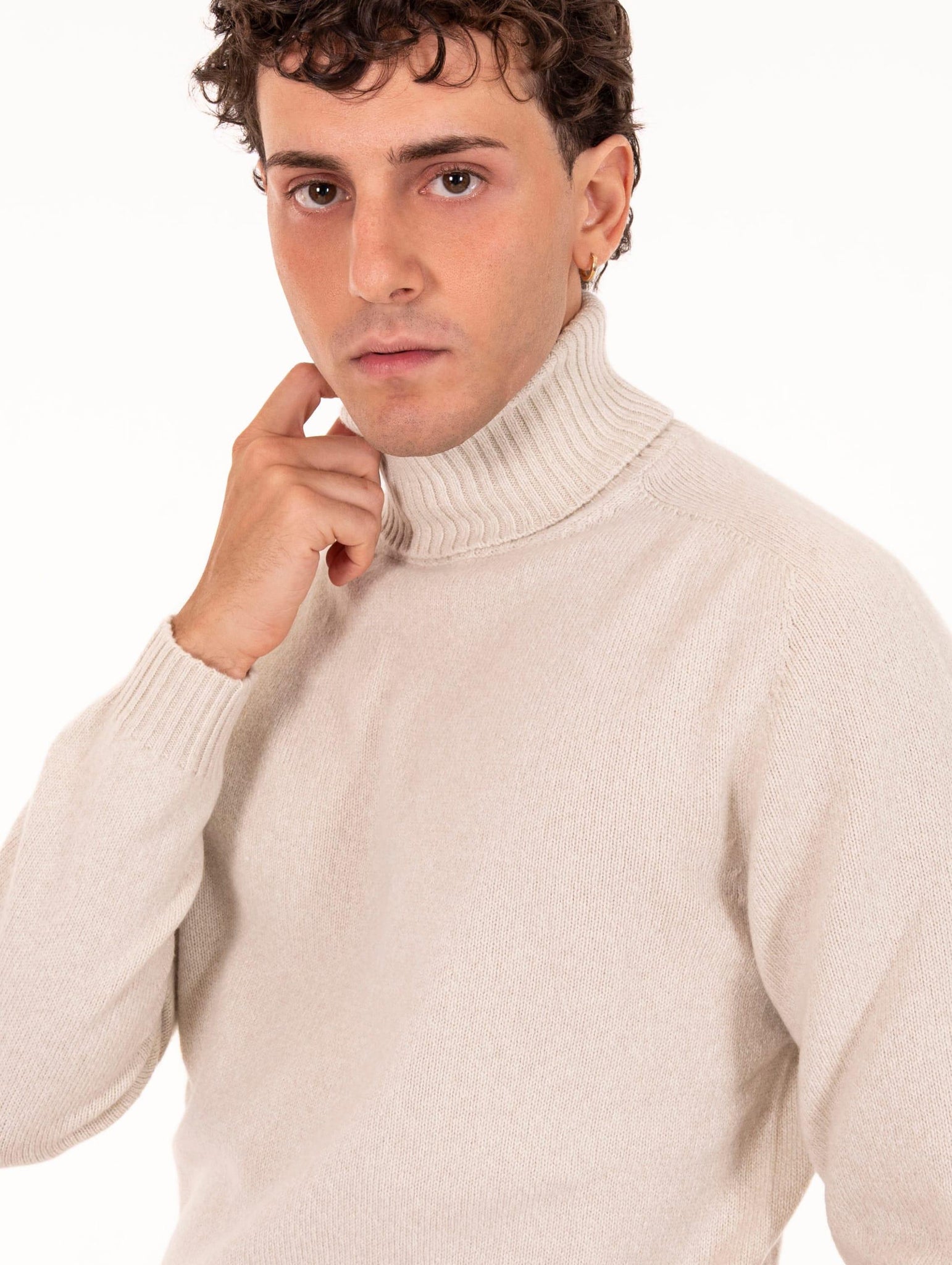 Dolce Vita Zanieri in Lana Cashmere Naturale Melange CG-DVU-350152574 Zanieri