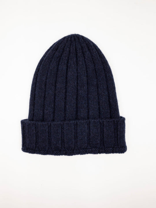 Cappello Daniele Fiesoli aus blauem Cashmere