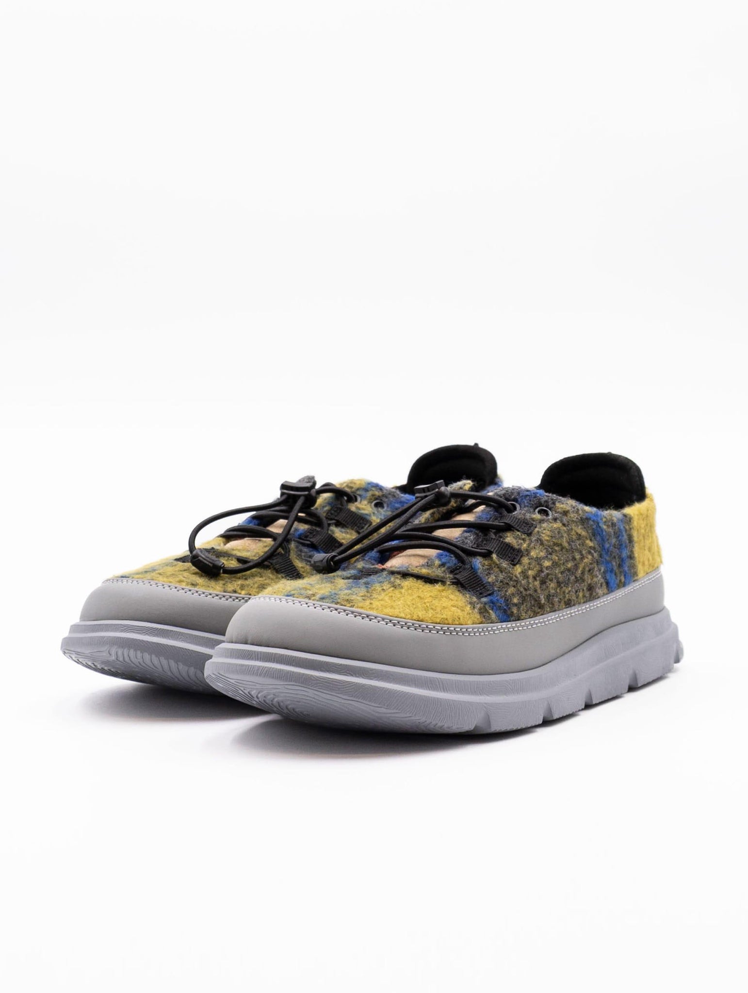 Sneakers CNR Tessuto Blu e Giallo EASYCLIPFABRICCHECK CNR