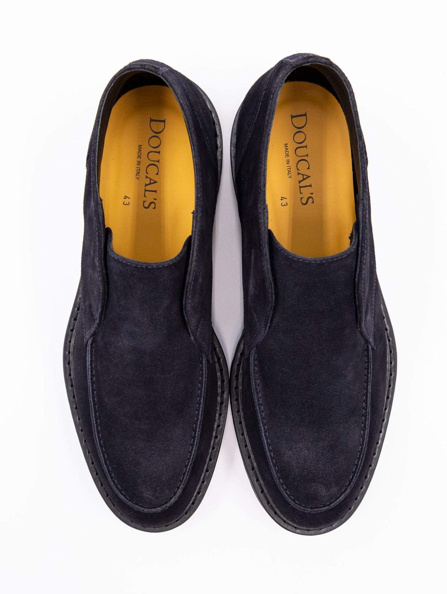 Desert Boot Doucal's in Suede Blu DU3332PHILUF009NB00 Doucal's