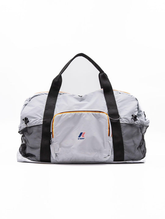 Borsone da Viaggio Marcel K-Way in Tessuto Tecnico Grigio