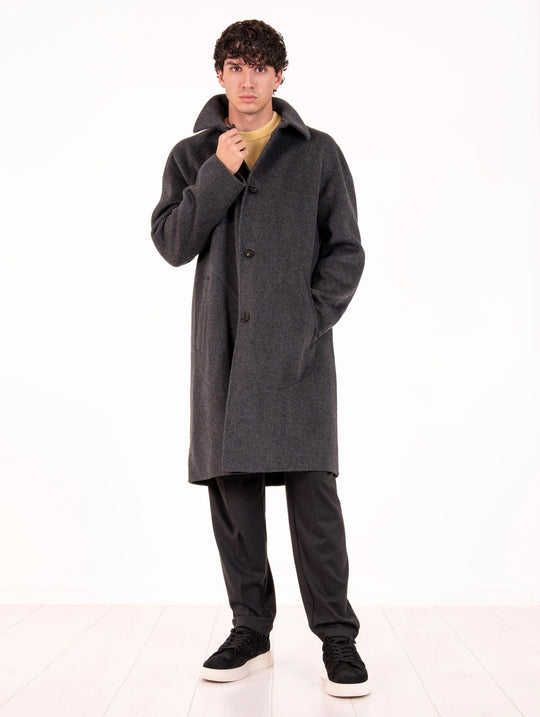 Cappotto Maurilio Il Paltò in Lana Grigio
