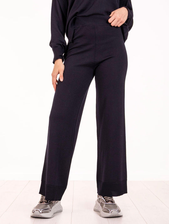 Pantalone Daniele Fiesoli in Lana Merinos Extrafine Notte