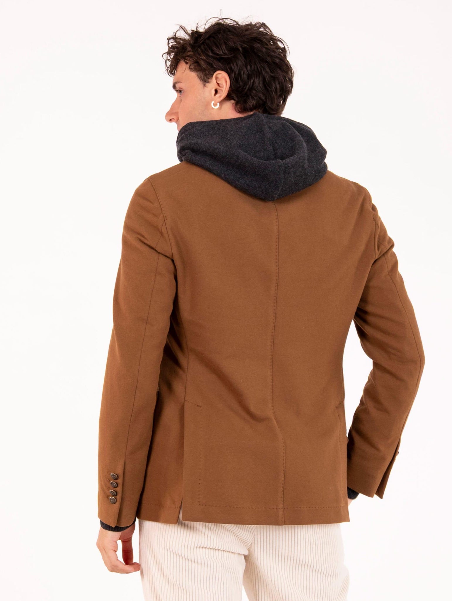 Giacca Doppiopetto Circolo 1901 in Cotone Terra CN49271168 Circolo 1901