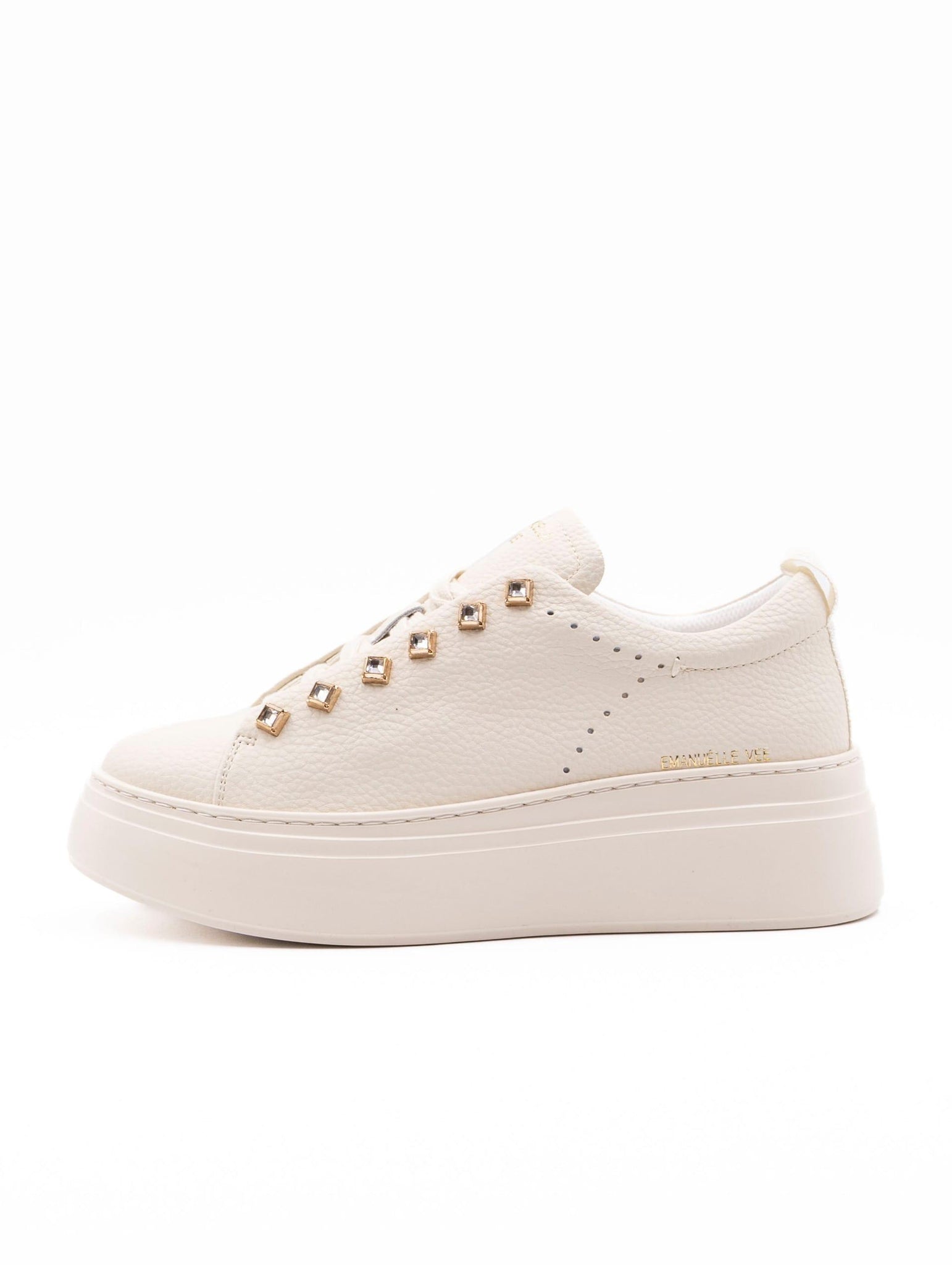 Sneakers Platform Emanuelle Vee Avorio 452P-503-15-P13IVORY Emanuelle Vee