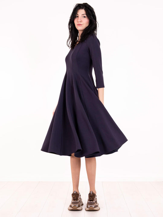 Kleid aus Teli Meimeij Scuba Blau