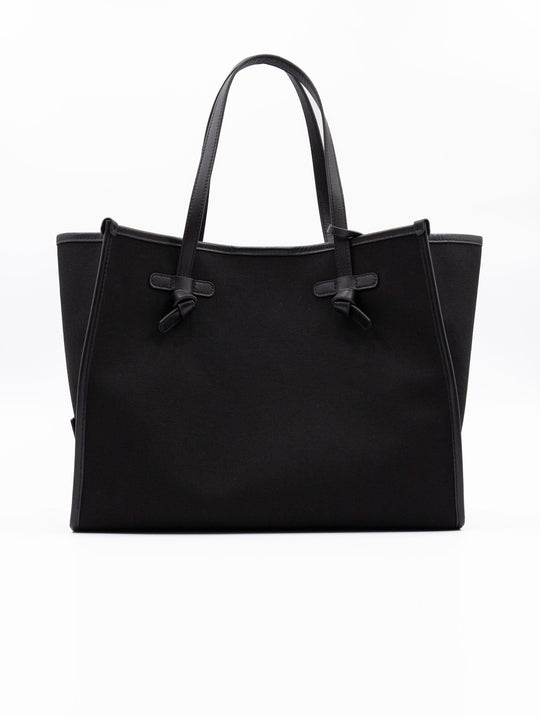 Marcella by Gianni Chiarini in Black Canvas