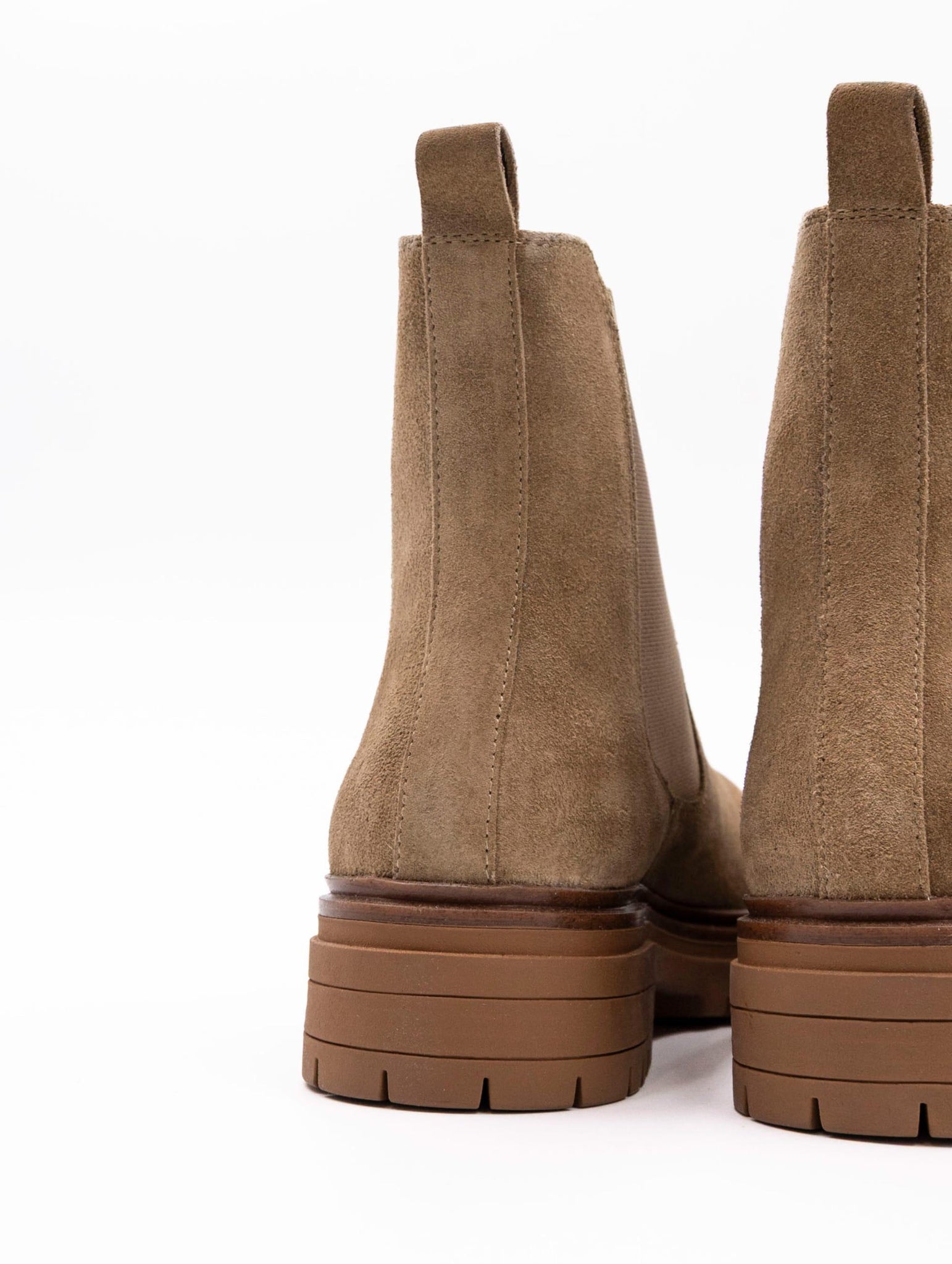 Beatles Indira Emanuelle Vee in Suede Beige 452M-808-13-ZQBEIGE Emanuelle Vee