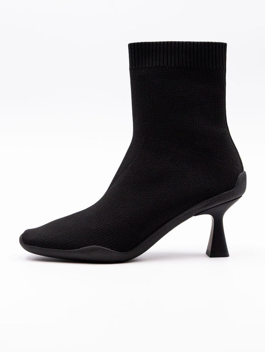 Emanuelle Vee Black Sock Bootie