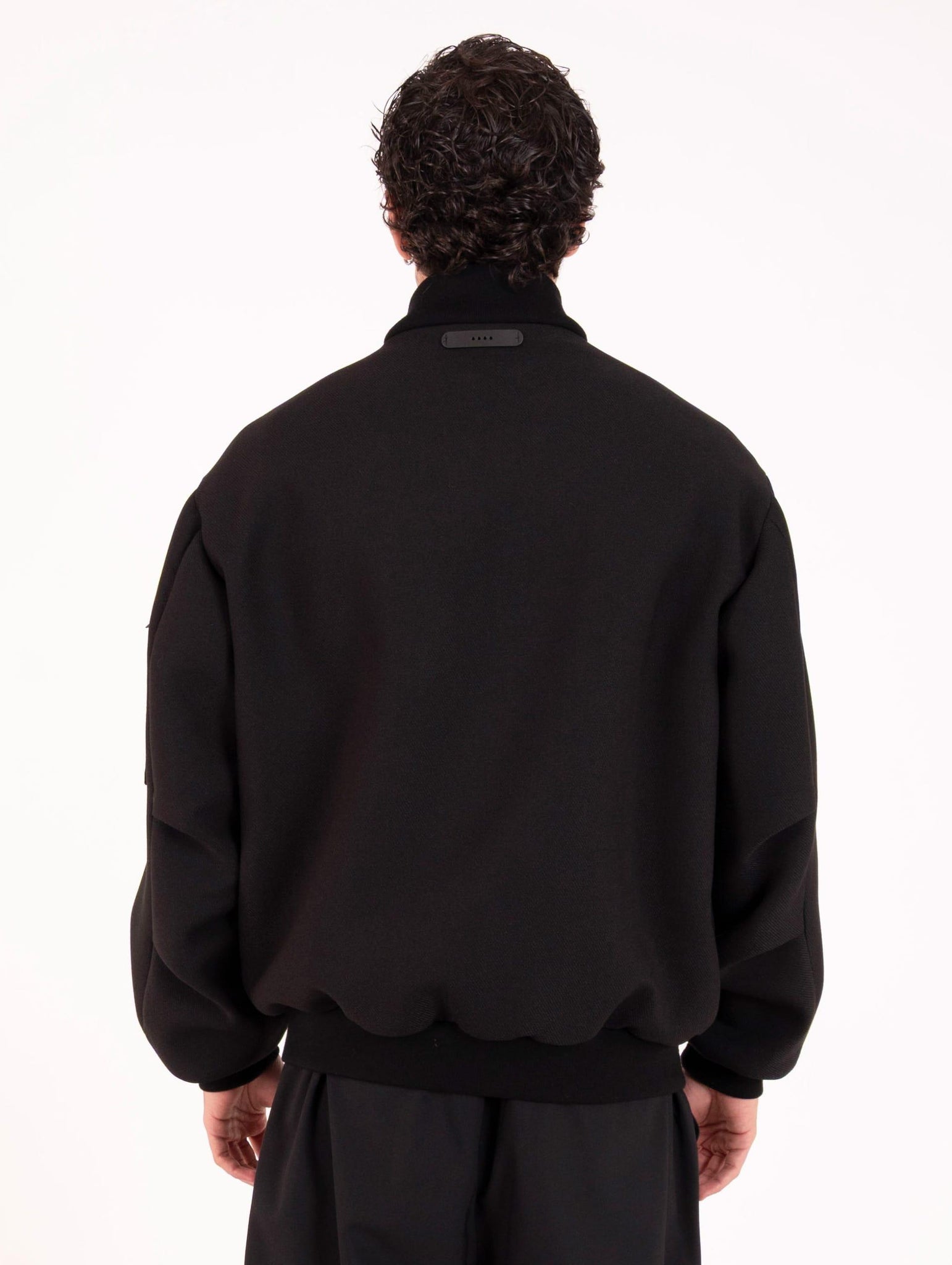 Bomber Hevo in Misto Viscosa Nero CASTROTI713BLACK Hevo