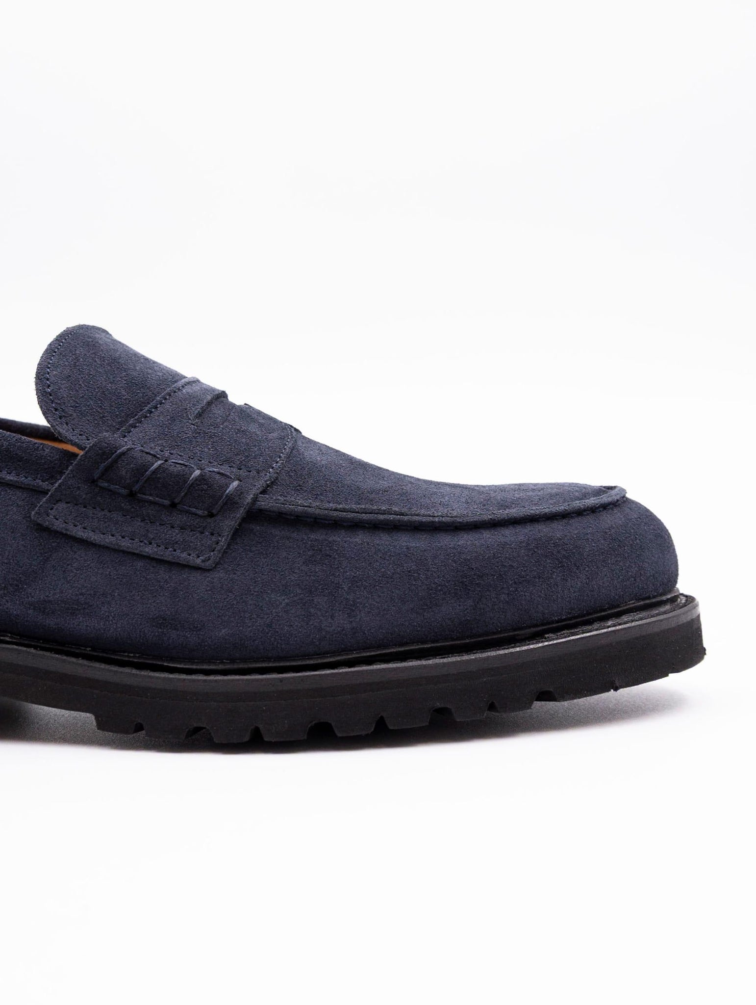 Mocassino Berwick 1707 in Suede Blu 5633HO768GORAINBLEU Berwick 1707