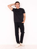 T-Shirt Distretto 12 in Tessuto Active Nera