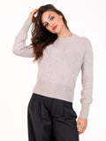 Maglia Girocollo Daniele Fiesoli in Lana Merino Extrafine Grigio