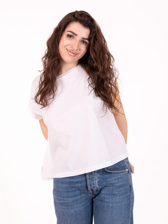 T-Shirt Roy Roger's in Jersey Bianco
