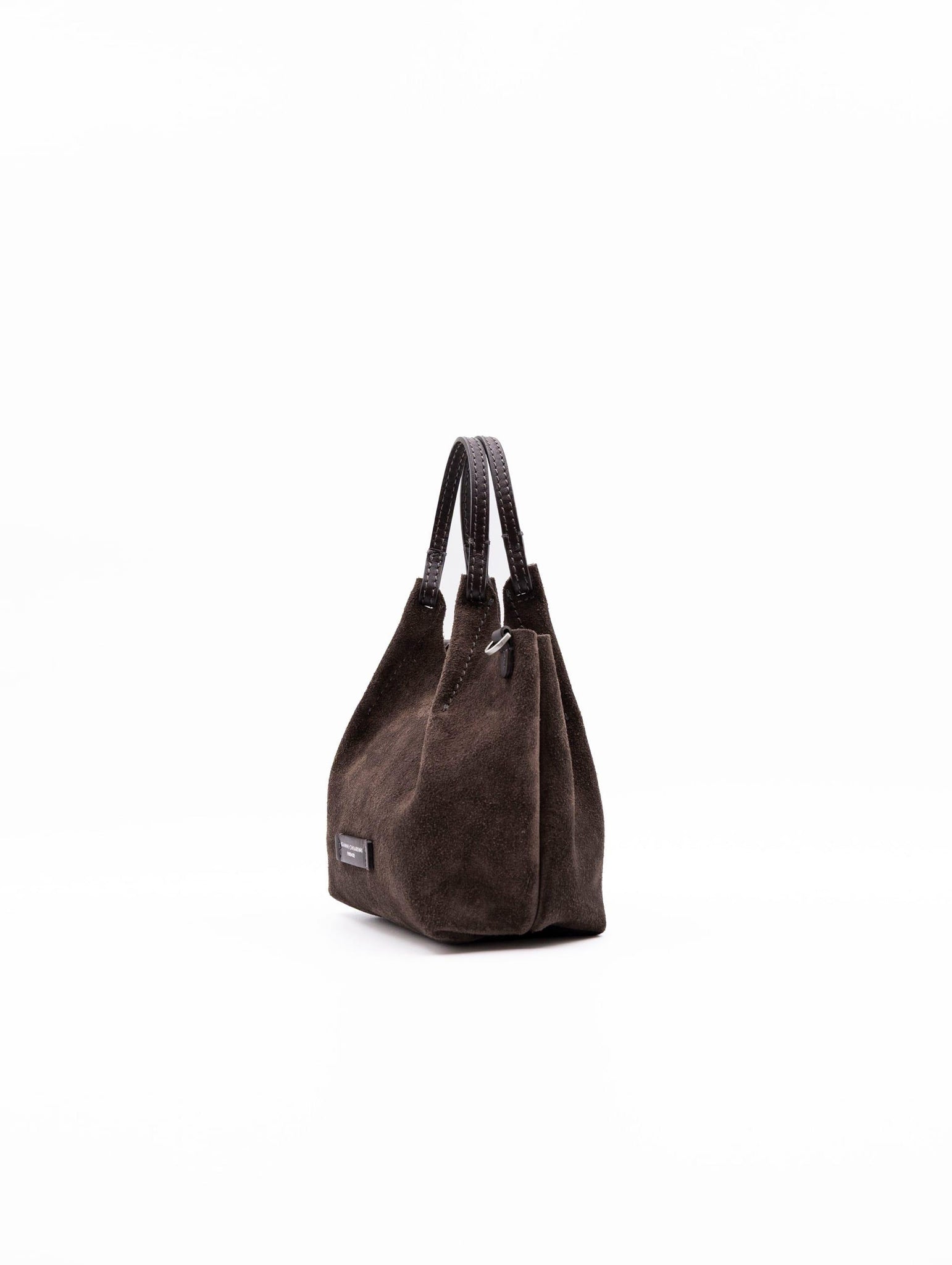 Minibag Dua Gianni Chiarini in Suede Moka BS9778CM-PL974 Gianni Chiarini
