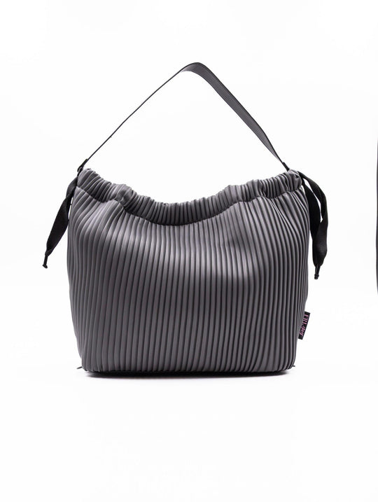 Borsa Zaino Fri-Yay Plissè Grigio