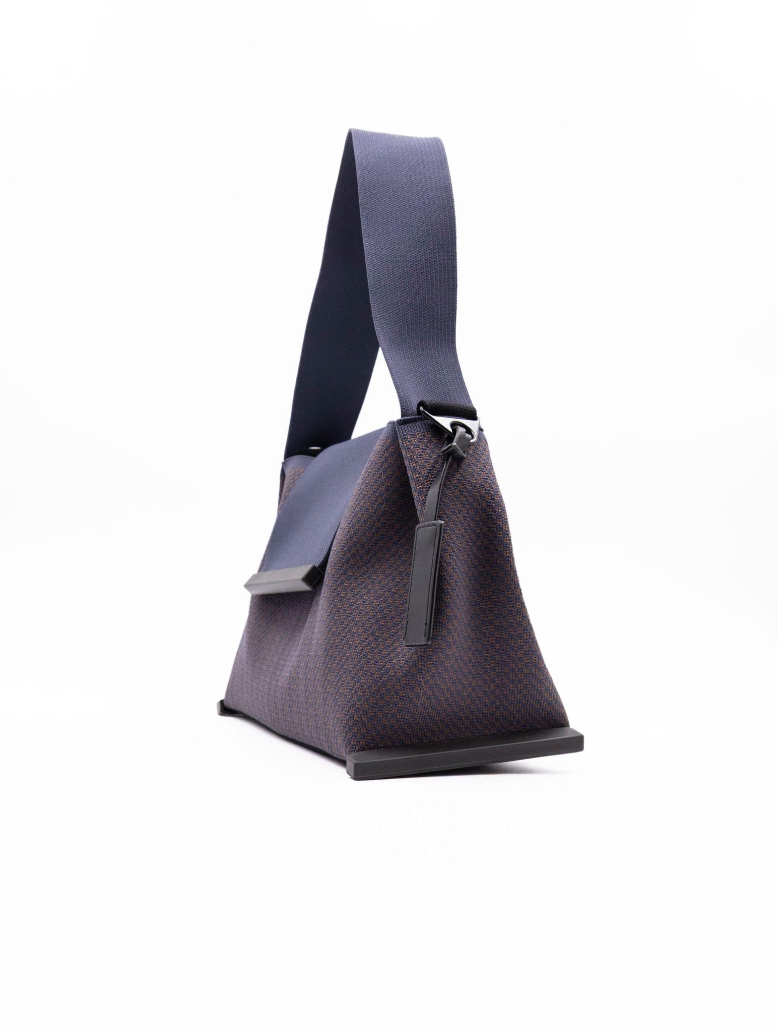 Borsa Fri-yay in Maglia Blu e Marrone PL_1245LITTLECHAIN Fri-Yay