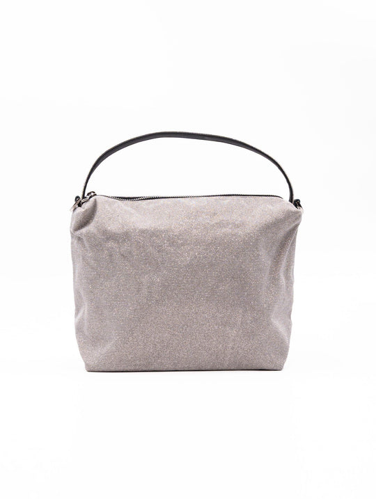 Borsa Astuccio Big L'aura Argento