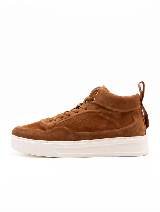 High Barracuda Jasper Sneaker in Cognac Suede