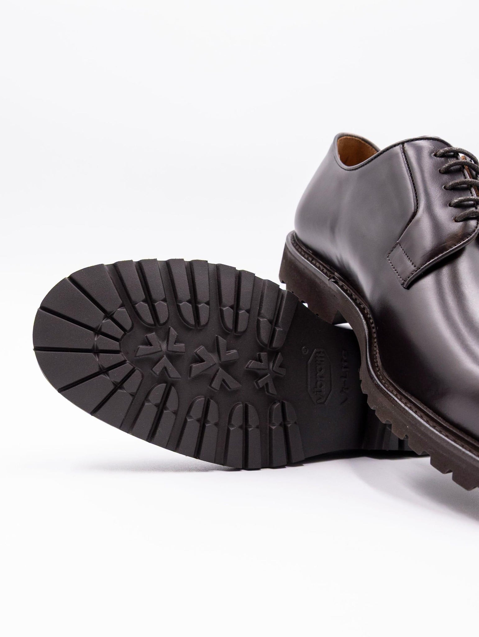 Derby Goodyear Berwick 1707 Fondo Gomma in Pelle Marrone 5635HO768ROISMARRON Berwick 1707