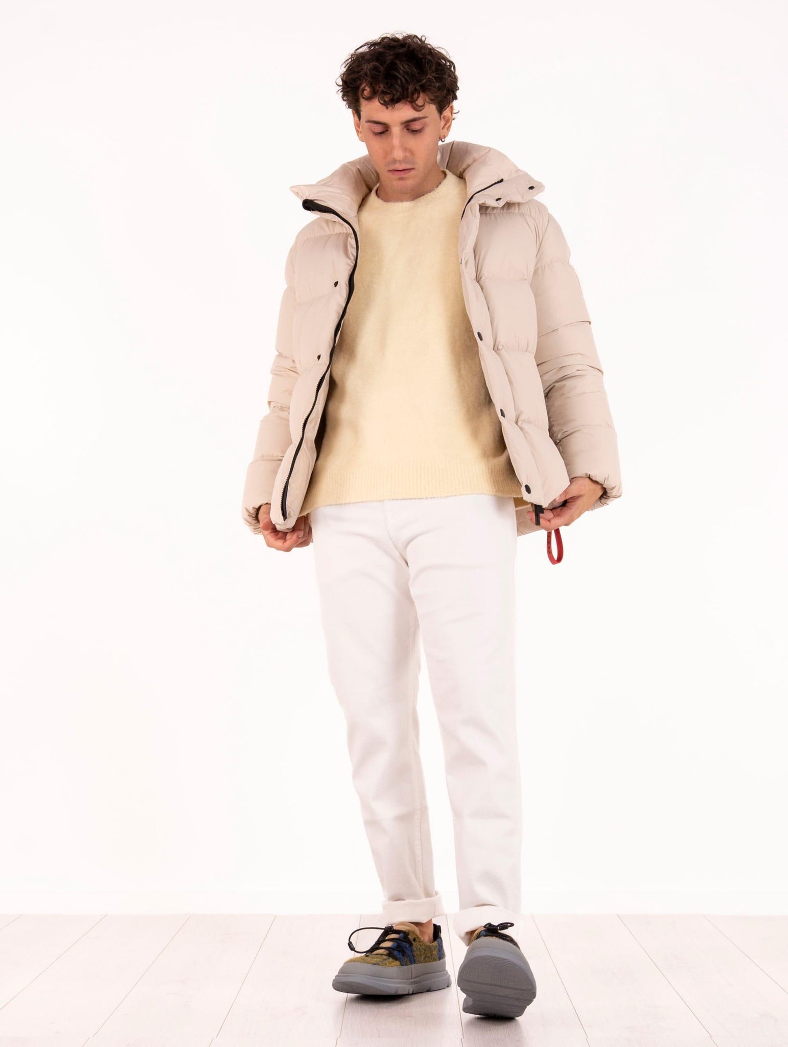 Piumino After Label Chamonix Ecru CHAMONIXN7864030 After Label