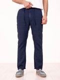Pantalone Portofino Roy Roger's in Lino Blu