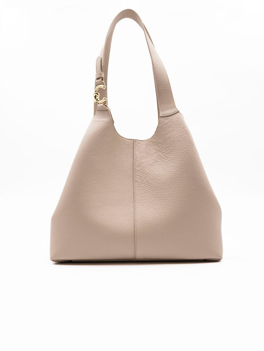 Borsa C-Easy Large Coccinelle in Pelle Sabbia
