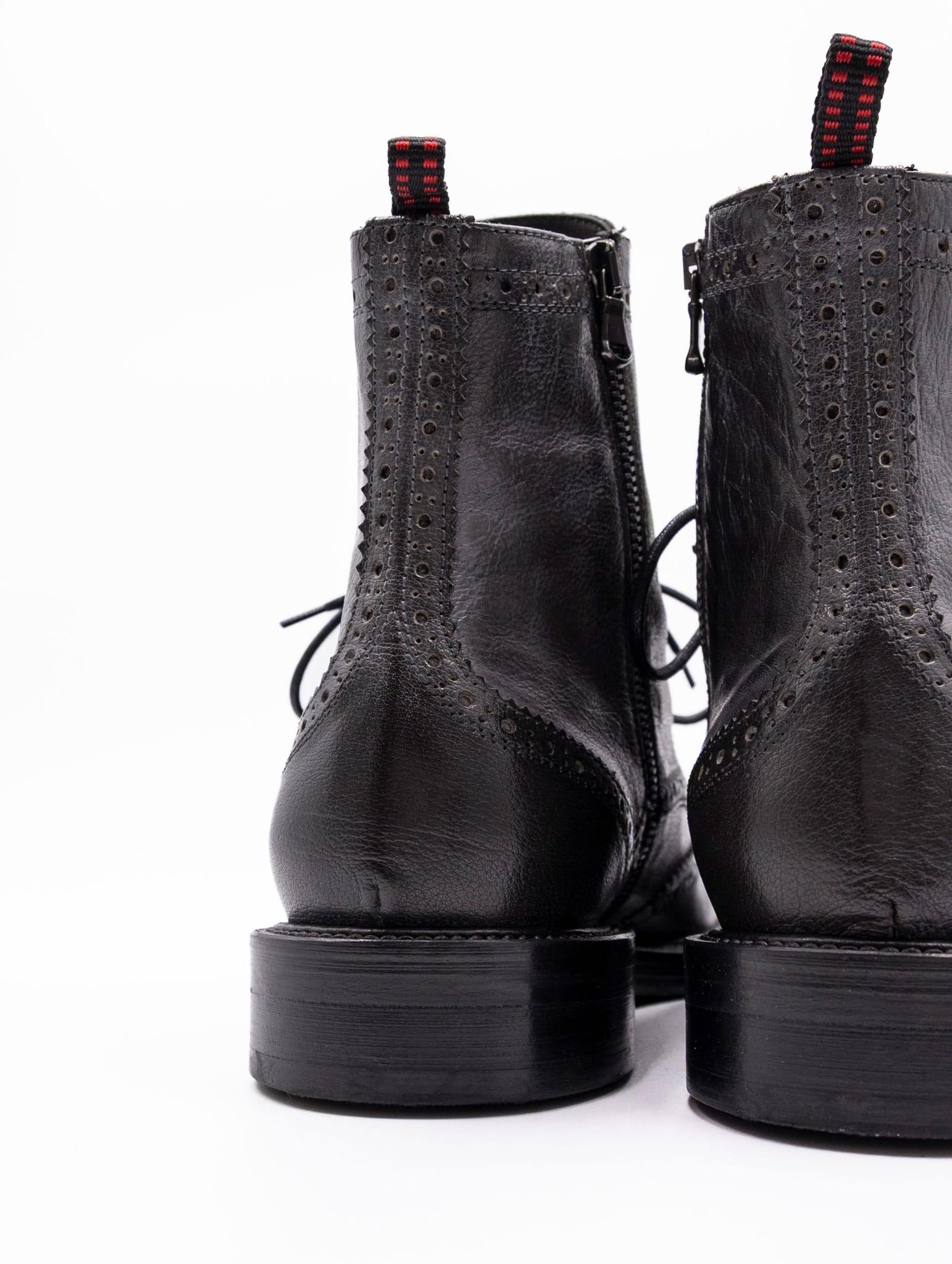 Stivale Four Stroke in Pelle Grigio 37340/1BIS32 Four Stroke