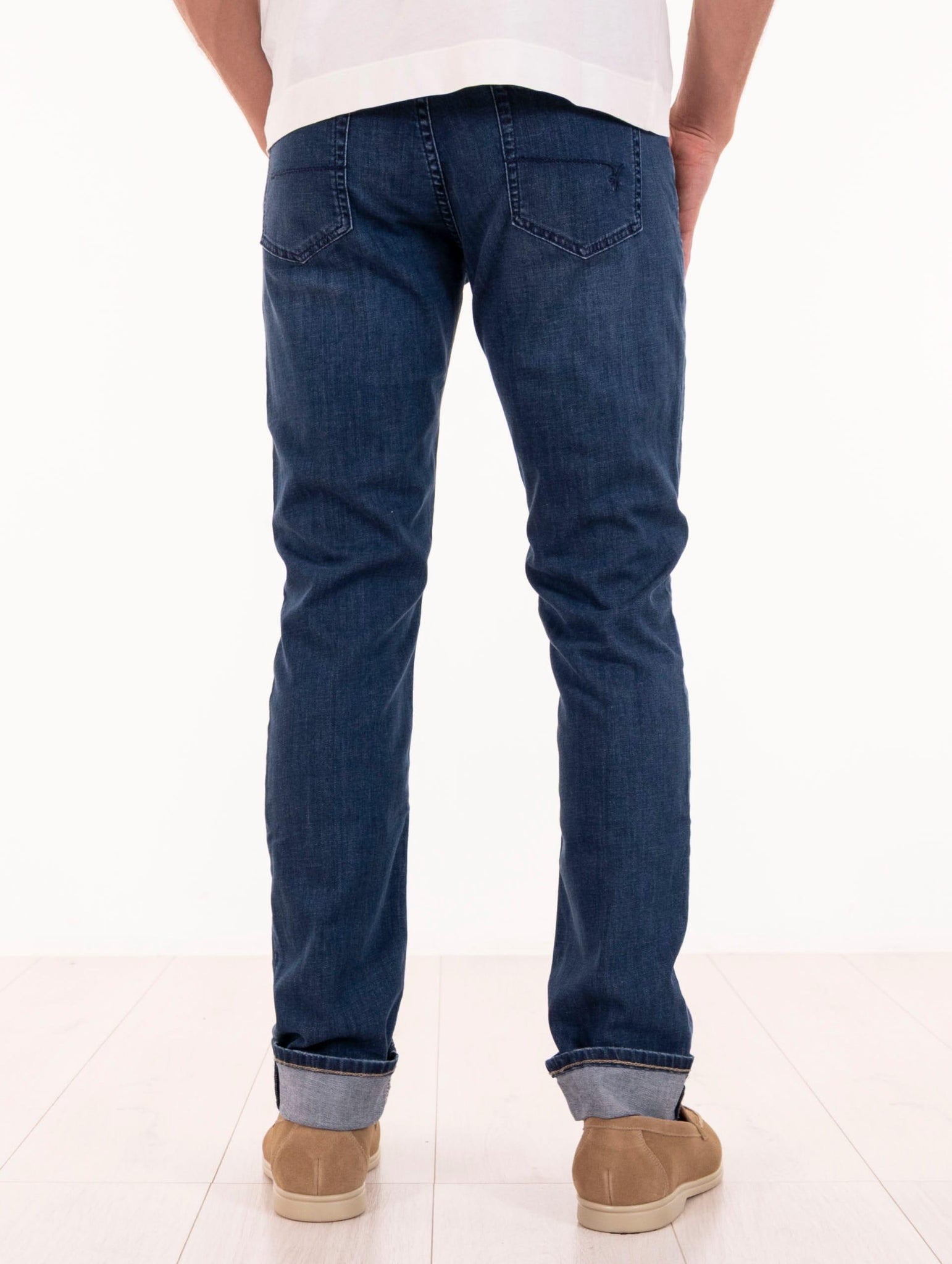 Denim Re-Hash in Cotone Denim Scuro P0152D589Z5 Re-Hash