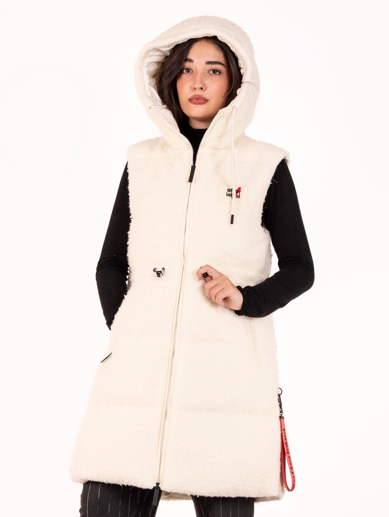 Gilet Cortina After Label Bianco CORTINAJQ506010 After Label