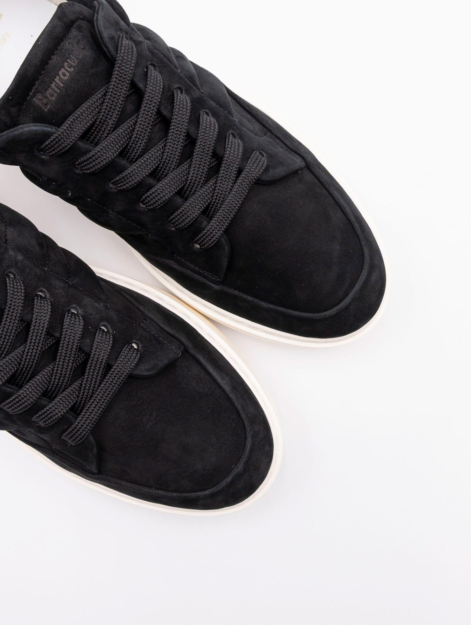 Sneakers Barracuda in Nabuk Nero BU3565900 Barracuda