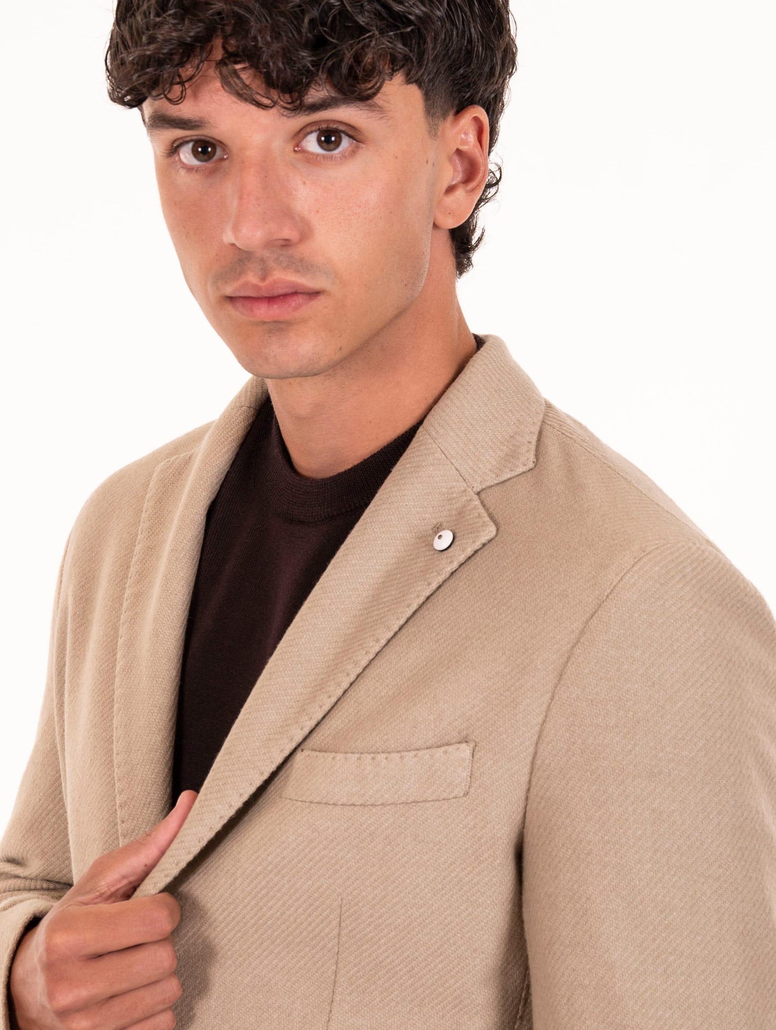 Giacca L.B.M. 1911 in Lana Vergine Sabbia 28875550705 L.B.M. 1911