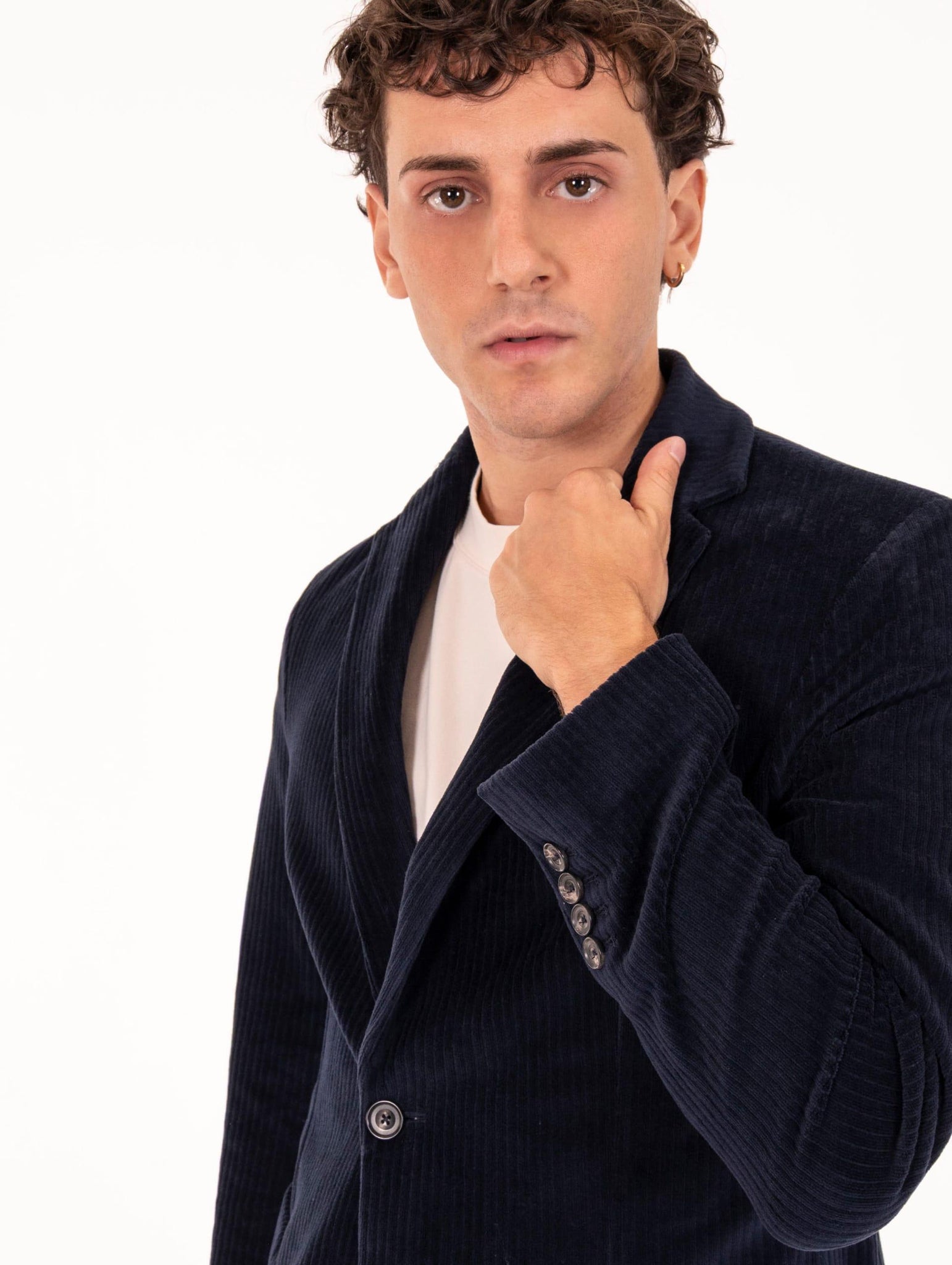 Giacca Circolo 1901 in Velluto a Coste Navy CN4961G0007 Circolo 1901