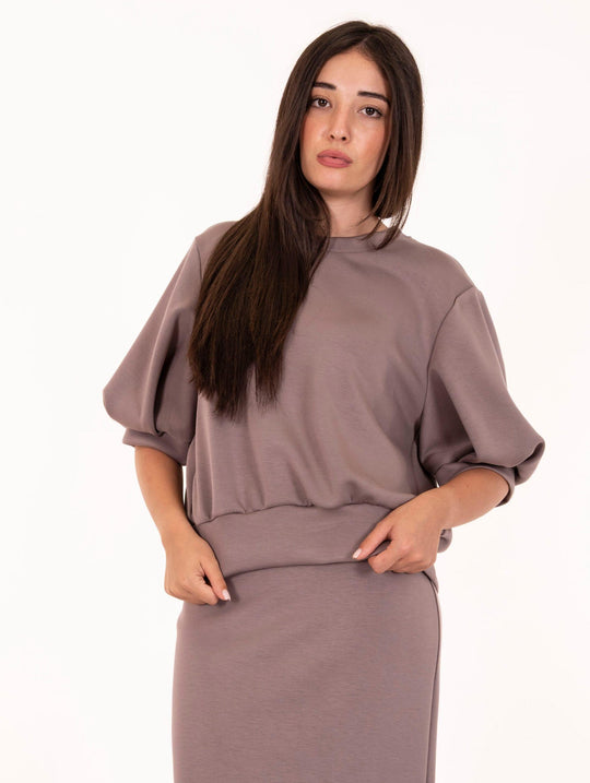 Meimeij Blouse Scuba Opal