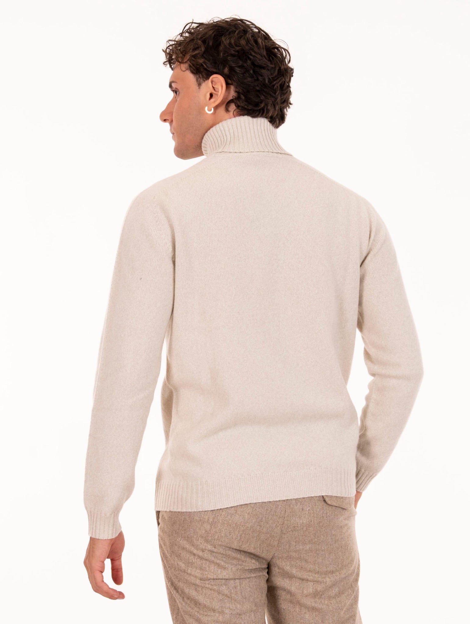 Dolce Vita Zanieri in Lana Cashmere Naturale Melange CG-DVU-350152574 Zanieri