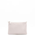 Mini Pochette Coccinelle Best Crossbody aus Perlmuttfarbenem Leder