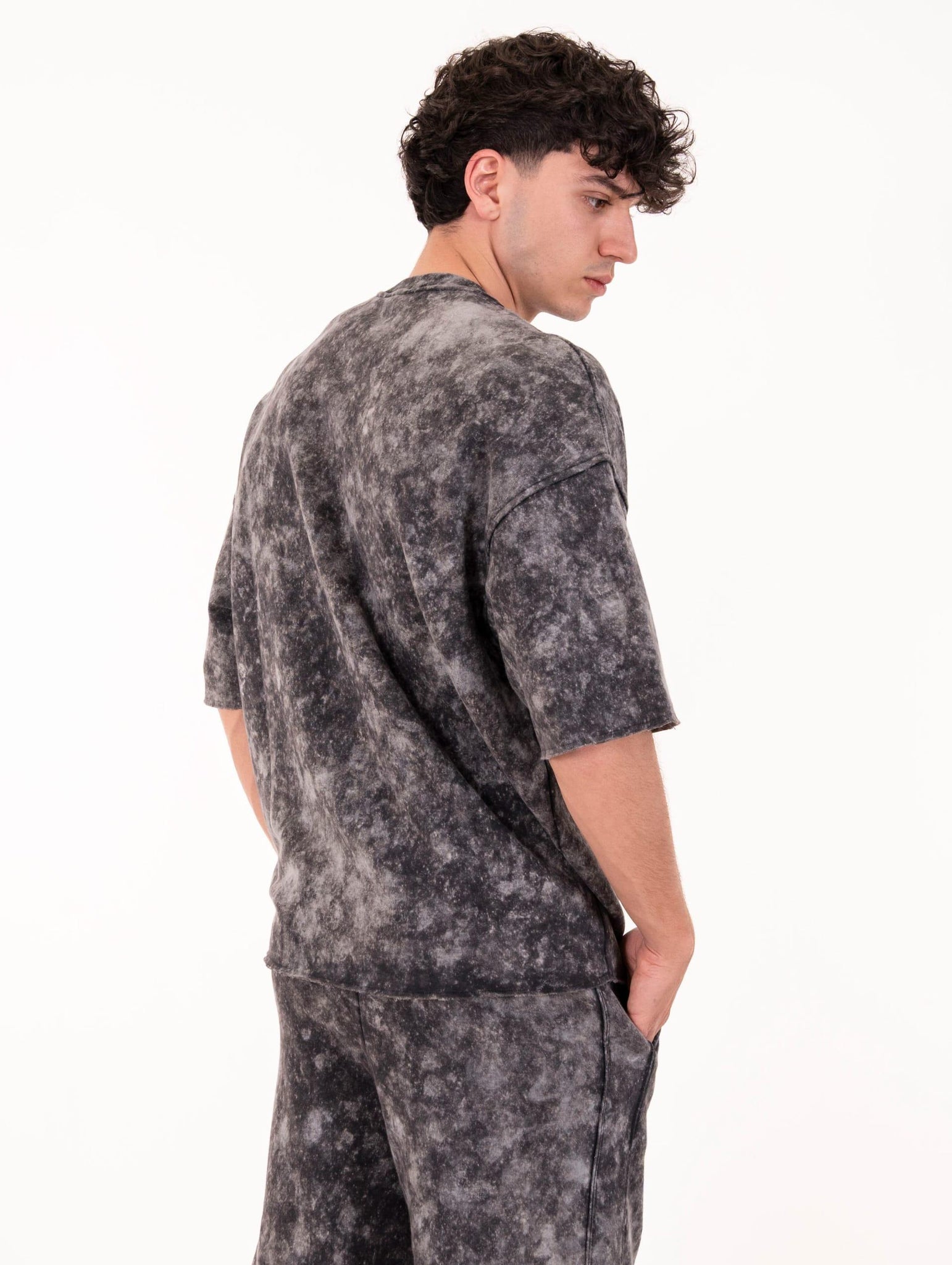 Maglia Roberto Collina in Cotone Antracite Melange RB652216509 Roberto Collina