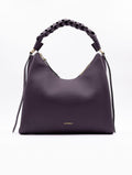 Borsa Boheme Medium Coccinelle in Pelle Martellata Prugna