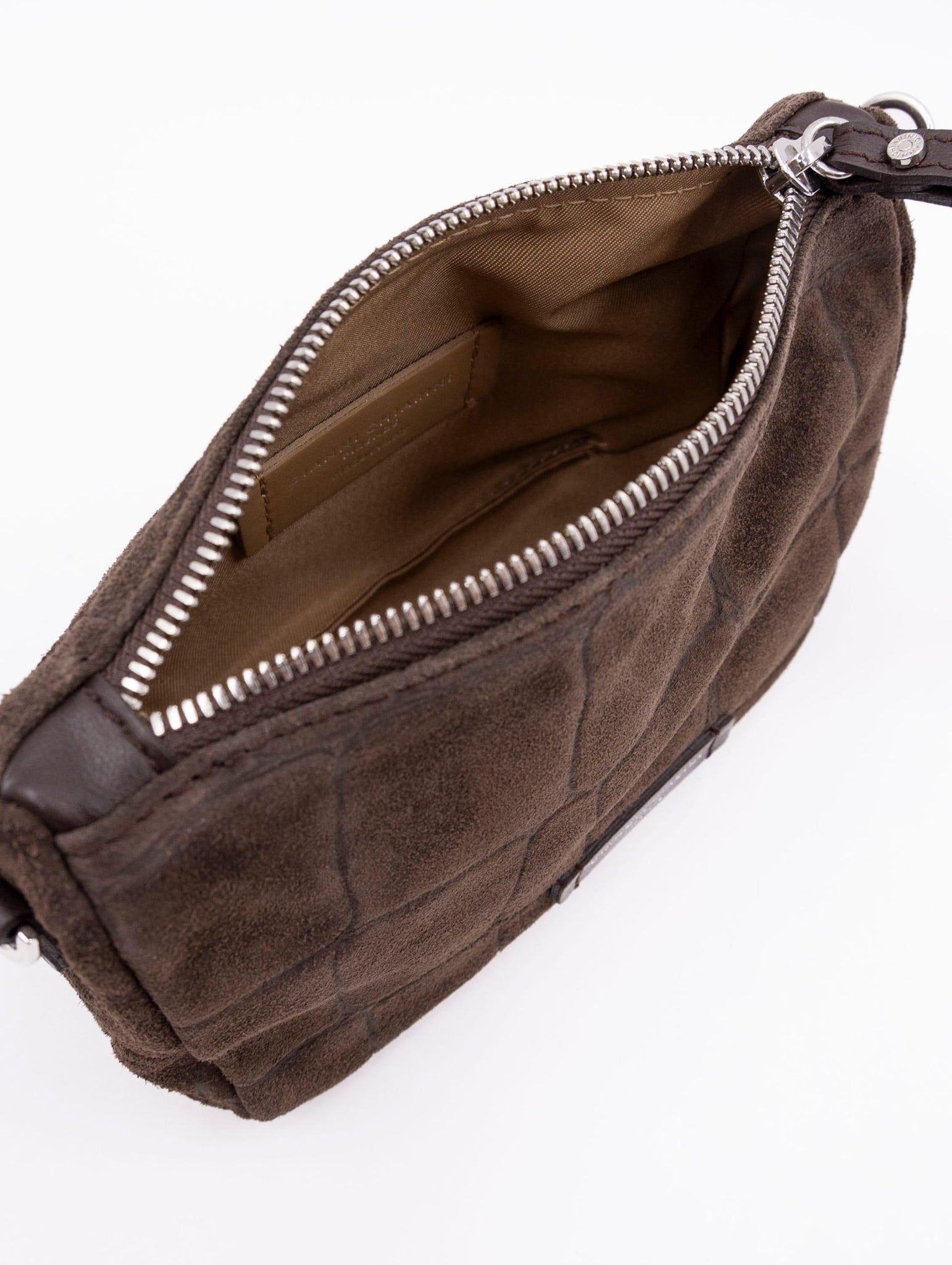 Minibag Nora Pouch Gianni Chiarini in Suede Cocco Moka BS10224CMCOCCO2107 Gianni Chiarini