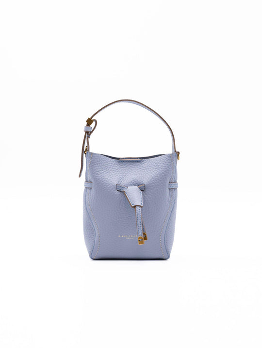 Minibag Sienna Gianni Chiarini aus Leder in Himmelblau