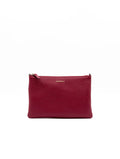 Mini Pochette Coccinelle Best Crossbody aus Leder Scarlet