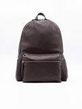 Rucksack Orciani Micron aus Ebenholzleder