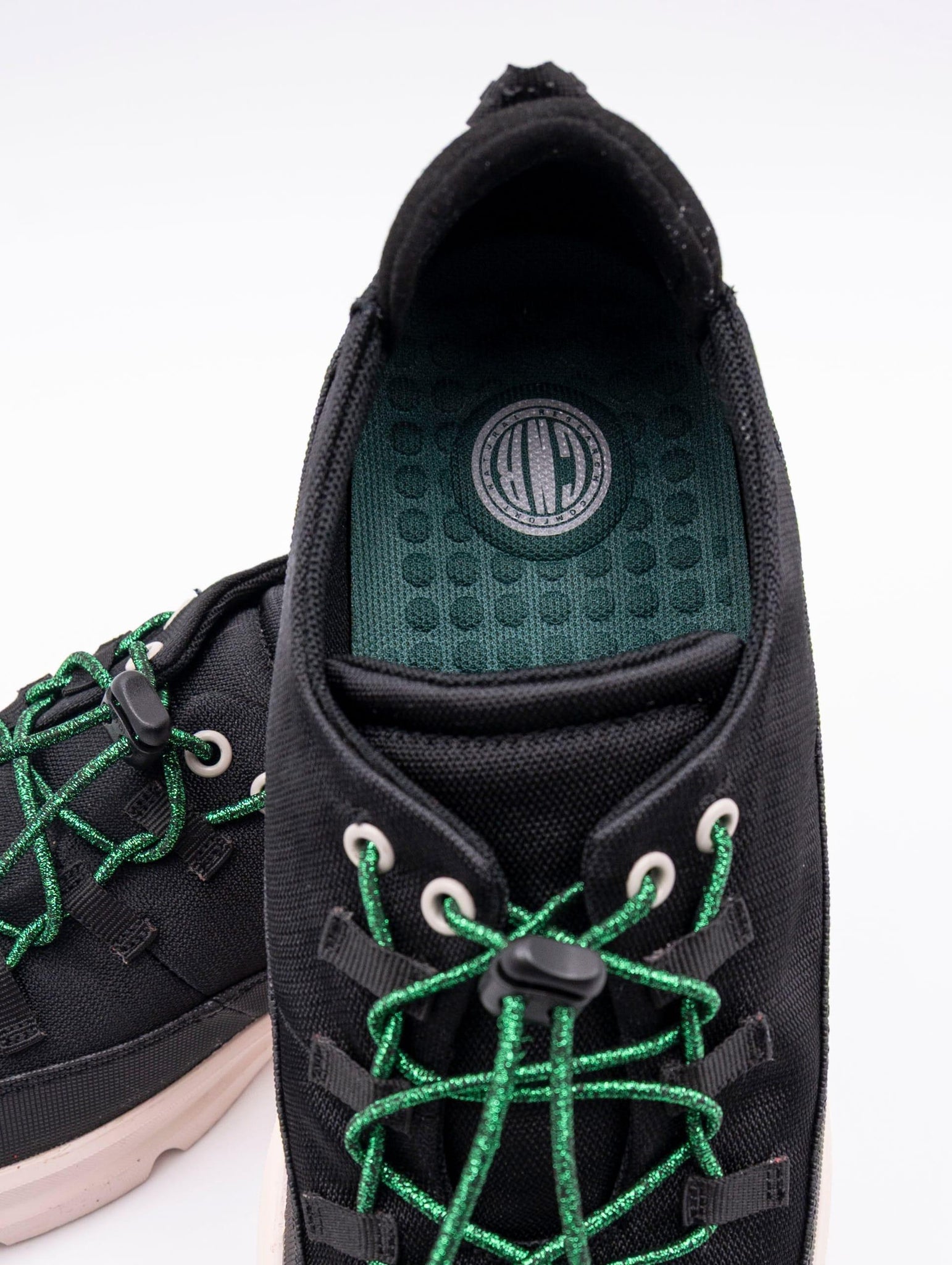 Sneaker CNR in Tessuto e Pelle Nero e Rosa EASYCLIPWNYLONNERO CNR