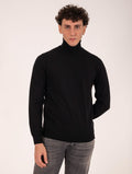 Rollkragenpullover Zanieri aus Lana Merycash Schwarz